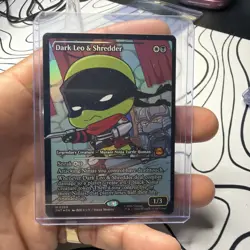 Dark Leo & Shredder (Showcase) - Teenage Mutant Ninja Turtles Foil - Image 1