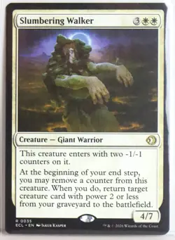 Slumbering Walker [New, Near Mint] MTG Rare {Lorwyn Eclipsed} - Image 1