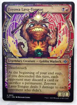 Zoyowa Lava-Tongue [New, Near Mint] Showcase {Lost Caverns of Ixalan} - Image 1