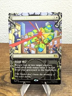 Leonardo's Technique (Showcase) Teenage Mutant Ninja Turtles Regular - Image 1