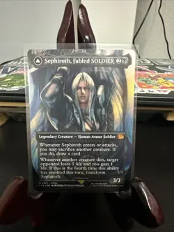 Sephiroth, Fabled SOLDIER (0317) (Borderless) Final Fantasy Regular - Image 1