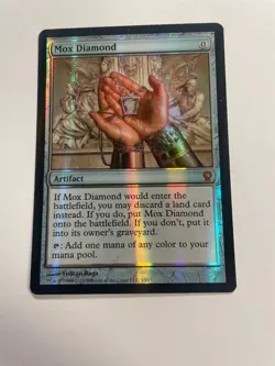 Mox Diamond (#010) FOIL * From the Vault: Relics MTG Magic - Image 1