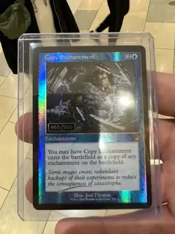 Copy Enchantment Ravnica Remastered NM SERIAL Numbered 460/500 RVR MTG Magic - Image 1