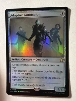 Adaptive Automaton 0723 FOIL | Magic the Gathering MTG | Foundations | Rare | NM - Image 1