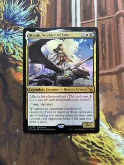 Tomik, Wielder of Law - Prerelease Promo (Foil) Murders at Karlov Manor NM MTG - Image 1