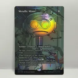 Metallic Mimic Borderless Foil #16 MTG Teenage Mutant Ninja Turtles PZA EN NM - Image 1