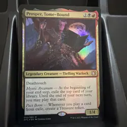 Prosper, Tome-Bound Commander: Adventures in the Forgotten Realms Foil - Image 1
