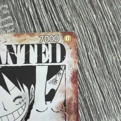Bandai One Piece CCG Monkey D. Luffy Wanted OP13-118 Character Holo - Image 3