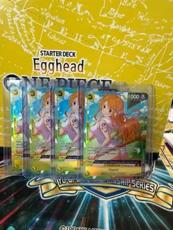 One Piece Starter Deck 29 Egghead NAMI Alt Art ST29-008 C ENG NM Pack Fresh - Image 1