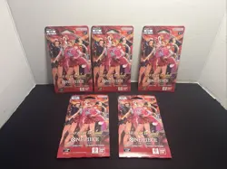 One Piece EB-03 Heroines Lot of 5 Sealed Booster Packs 🔥 - Image 1