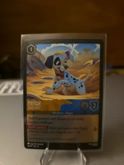 Disney Lorcana - Patch Playful Pup 30/P2 FOIL Promo TCG. NM/M - Image 1