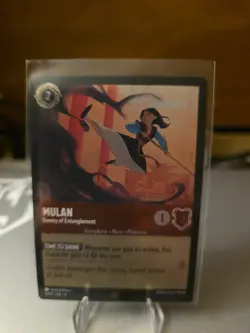Disney Lorcana - Mulan Enemy of Entanglement - Cold Foil Promo - 37/P1 - NM - Image 1