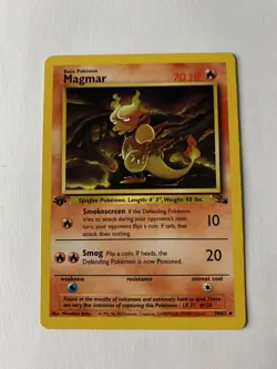 Magmar #39/62 1st Edition Fossil Uncommon Pokemon Card 1999 WOTC - Image 1