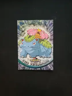 Venusaur #03 NON-HOLO - SERIES 1 - TOPPS Pokemon Card - LP - Image 1