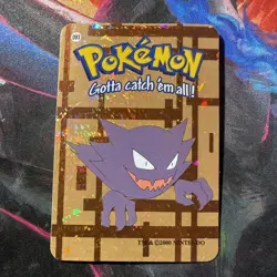 Haunter 2000 Pokemon Vending Prism Holo Sticker Card VERY RARE - Image 1