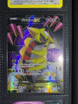 Giratina EX Full Art 124/124 Black & White Dragons Exalted 2012 Pokemon Card 🐉 - Image 1