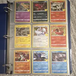 Pokemon TCG Binder Collection Charizard EX, Pikachu, GX, V, Foil, Holo Cards - Image 1
