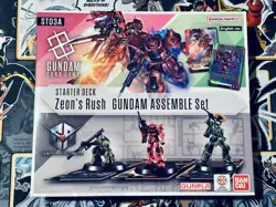 Gundam Card Game: Gundam Assemble Zeon's Rush ST03A Starter Set in English - Image 1