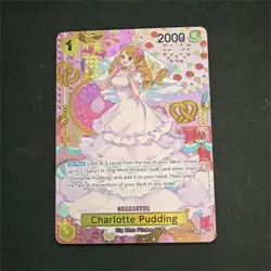 Bandai Charlotte Pudding OP03-112 Two Legends SP Rare Foil 2000 Power Card - Image 1