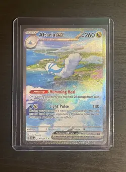 Pokemon TCG Altaria EX 253/182 Paradox Rift SIR NM ENG Special Illustration Card - Image 1