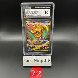 CGC 10 GEM MINT Mega Hawlucha ex SAR 239/193 M2a MEGA Dream ex Pokemon Card 72 - Image 1
