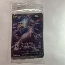 Mewtwo V SWSH229 SWSH: Sword & Shield SEALED PROMO Full Art Pokemon Card - Image 1