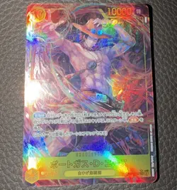 ONE PIECE Card Game OP07-119 Portgas D. Ace Parallel SEC 500Years in the Future - Image 1