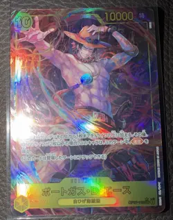 ONE PIECE Card Game OP07-119 Portgas D. Ace Parallel SEC 500Years in the Future - Image 2
