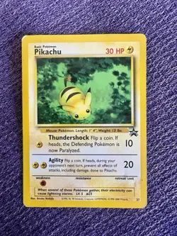Lot of 15 Pokemon TCG Mostly Vintage Pikachu/Raichu & Pichu Cards w/ coins - Image 4