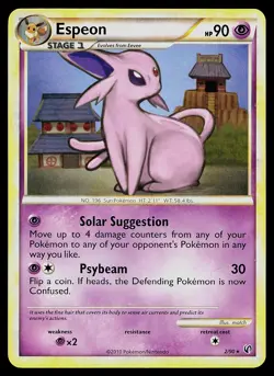 Pokemon Card - Espeon Deck Exclusives 2/90 Non-Holo Rare - Image 1
