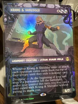 Krang & Shredder (Showcase) Teenage Mutant Ninja Turtles Holo Foil - Image 1