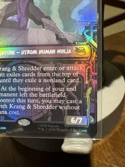 Krang & Shredder (Showcase) Teenage Mutant Ninja Turtles Holo Foil - Image 4