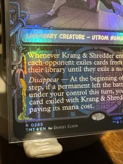 Krang & Shredder (Showcase) Teenage Mutant Ninja Turtles Holo Foil - Image 5