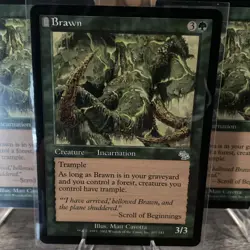 MTG Judgment - Brawn x3 - Magic The Gathering - Uncommon - NM/M - Image 2