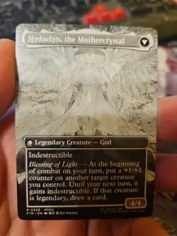 MTG - FINAL FANTASY - Venat, Heart of Hydaelyn (Borderless) - NM - NF - Image 2