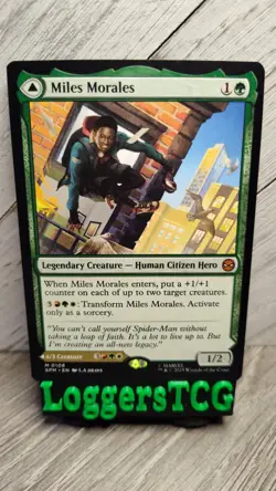 MTG Miles Morales ~ Ultimate Spider-Man / SPM 0108 M NM - Image 1