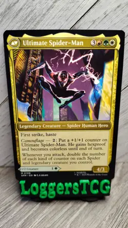 MTG Miles Morales ~ Ultimate Spider-Man / SPM 0108 M NM - Image 2