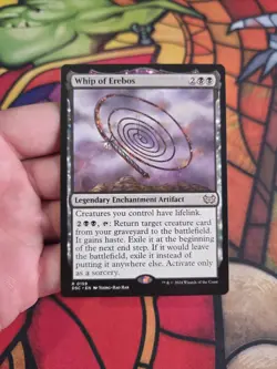 Whip of Erebos Commander: Duskmourn: House of Horror MTG NM - Image 1