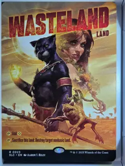 Wasteland - R23- MTG - Secret Lair Countdown Kit (SLC) - Image 1