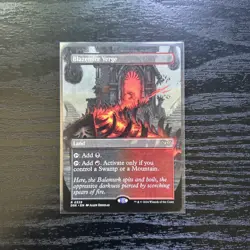 Blazemire Verge (Borderless) Duskmourn: House of Horror Regular - Image 1