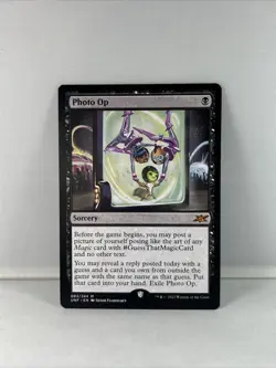 Photo Op (083) Unfinity UNF MTG Magic The Gathering - Image 1