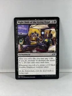 Night Shift Of The Living Dead (081) Unfinity UNF MTG Magic The Gathering - Image 1