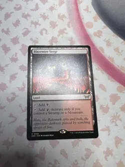 x1 Blazemire Verge DSK Duskmourn MTG 256 RARE M/NM 1x - Image 2