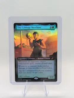 MTG Avatar The Last Airbender The Cabbage Merchant 0203 Extended Art Foil - Image 1