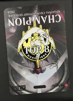 Magic The Gathering Pinfinity 2024 RCQ Top 8 Pin And Lanyard Set Elesh Norn Pin - Image 2