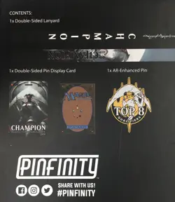 Magic The Gathering Pinfinity 2024 RCQ Top 8 Pin And Lanyard Set Elesh Norn Pin - Image 5