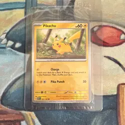 Pokemon TCG - S&V 151 - Pikachu Pokemon Together Promo - NM/M - Image 1