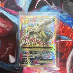Pokemon M Blastoise EX Ultra Rare Full Art Holo Evolutions 102/108 - Image 1
