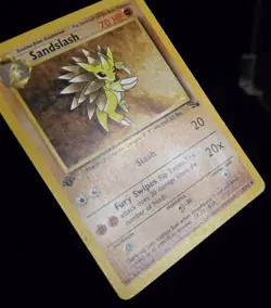 Pokemon TCG - SANDSLASH - 1ST EDITION - 41/62 - FOSSIL (1999) - WOTC - MP/LP - Image 2