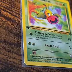 Pokemon TCG Weepinbell Jungle 1st Edition 48/64 WotC NM - Image 2